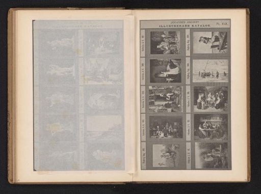 Photographic reproduction of ten genre scenes