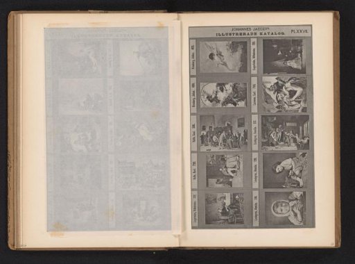 Photographic reproduction of ten paintings