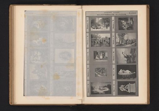 Photographic reproduction of eight paintings and two sculptures