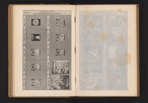 Photographic reproduction of eight sculptures and two paintings