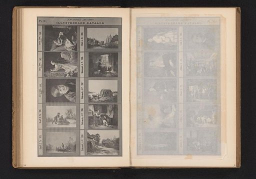 Photographic reproduction of ten paintings