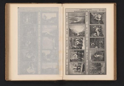 Photographic reproduction of ten paintings