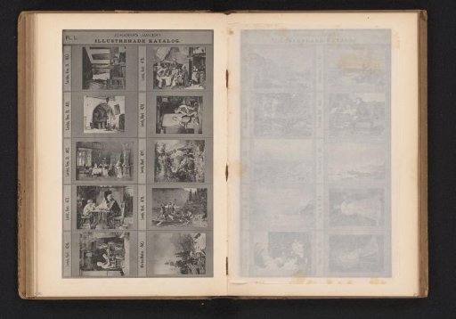 Photographic reproduction of ten genre scenes