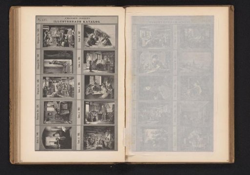 Photographic reproduction of ten genre scenes