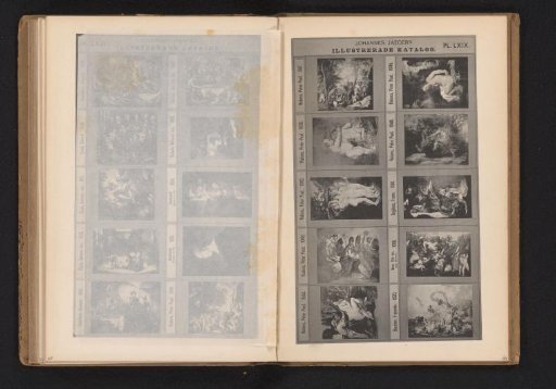 Photographic reproduction of ten paintings