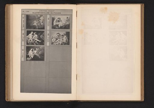 Photographic reproduction of five paintings