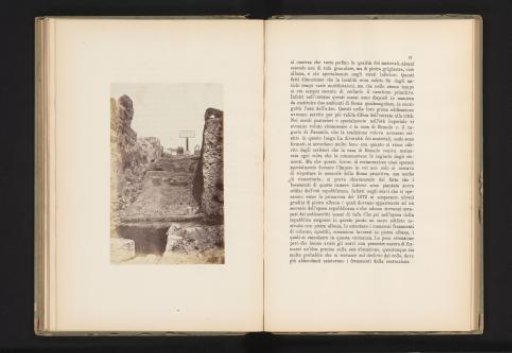 Ruin on the Palatine in Rome