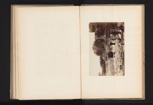 View of the ruins of the Villa Adriana in Tivoli