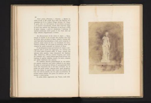 Photographic reproduction of a painting representing a sculpture of Venus