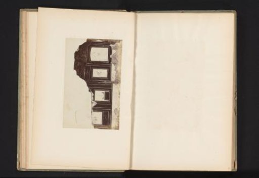 Photographic Reproduction of a Painting Depicting a Mural in an Excavated Ruin in Rome