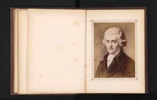 Photographic reproduction of a portrait of Franz Joseph Haydn by Carl Jaeger