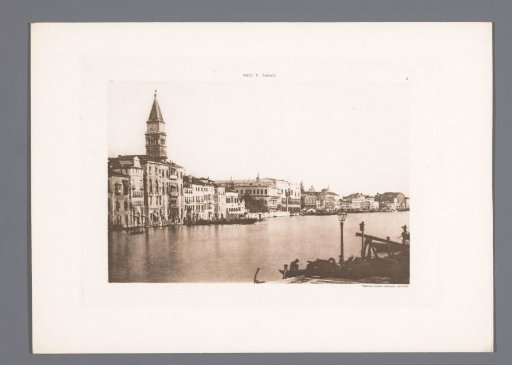 View of the Bacino San Marco in Venice