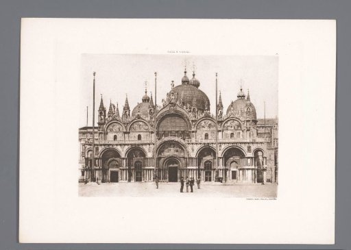 View of the Basilica of San Marco in Venice