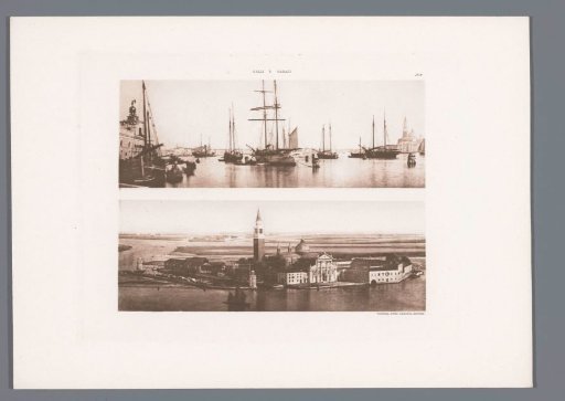 Two views of Isola di San Giorgio Maggiore