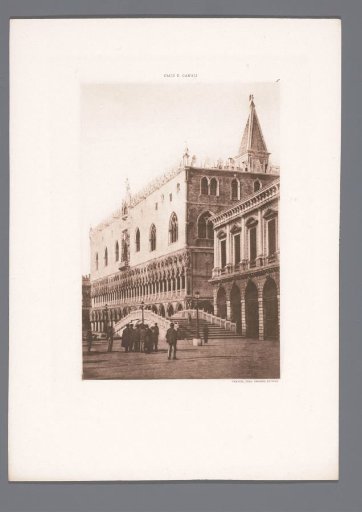 View of the Ponte della Paglia and the Doge's Palace in Venice