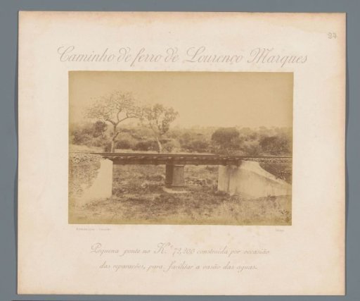 Railway bridge in Mozambique