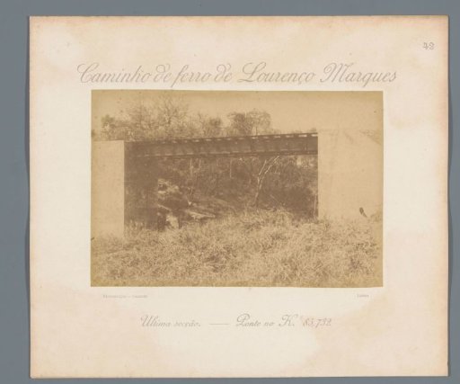 Railway bridge in Mozambique