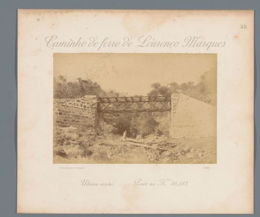 Railway bridge in Mozambique