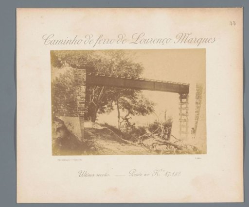 Railway bridge in Mozambique