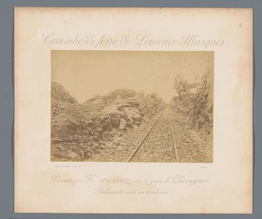 Railway track in Mozambique
