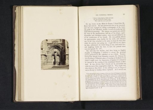 Ornamented portal of the cathedral of Guingamp