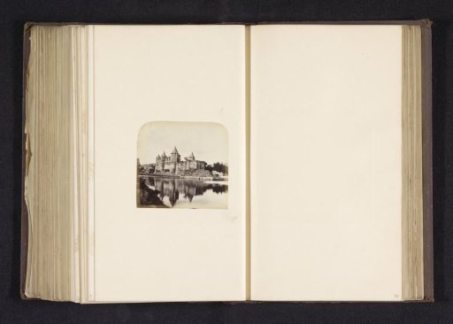 View of the castle of the Prince de Léon in Josselin