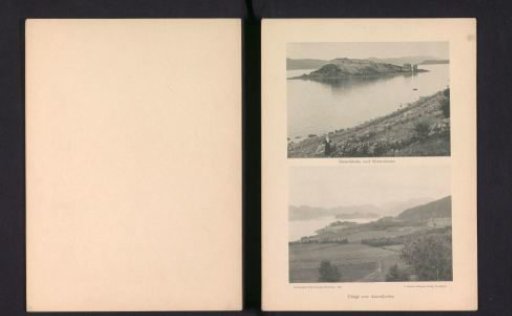 View of Steinvikholm Castle and the fjord near Trondheim
