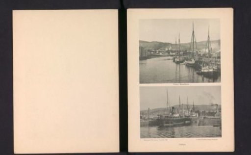 View of the Western Harbour and Harbour Docks with Ships in Trondheim