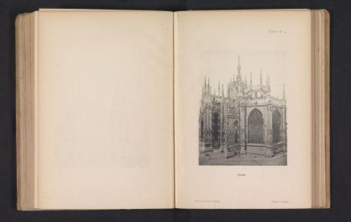 View of the apse of the Duomo of Milan