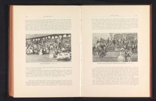 Photographic reproduction of a drawing depicting a terrace for a restaurant