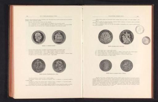 Two sides of a medal and two sides of a medal of the industry in Bohemia