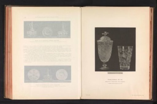 Crystal glass and a crystal chalice