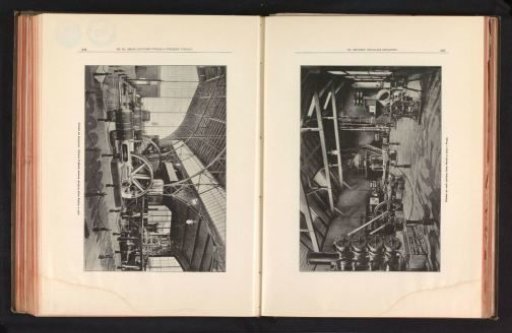 Interior of a Machine Room with an Exhibition of Novak and Jahn