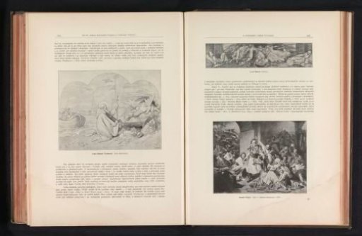 Photographic reproduction of a print, depicting a saint and a dragon in Dubrovnik