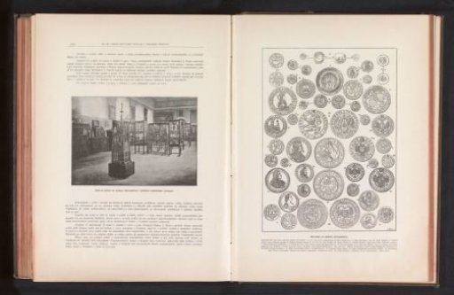 Interior of an exhibition of applied arts (presumably) in Prague