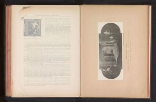 Photographic Reproduction of a Painting Depicting the Epitaph of Haina from Hainburg an der Donau