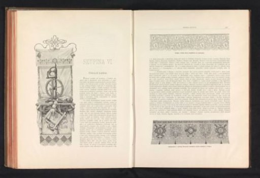 Photographic reproduction of a drawing, representing a spinning wheel