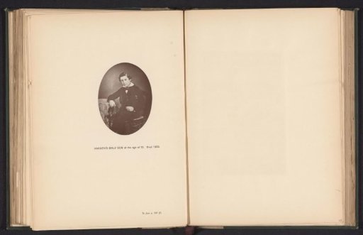 Portrait of Richard Brooks, son of Richard Cobden