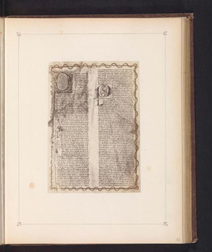 Photographic reproduction of the first page of the Catholicon