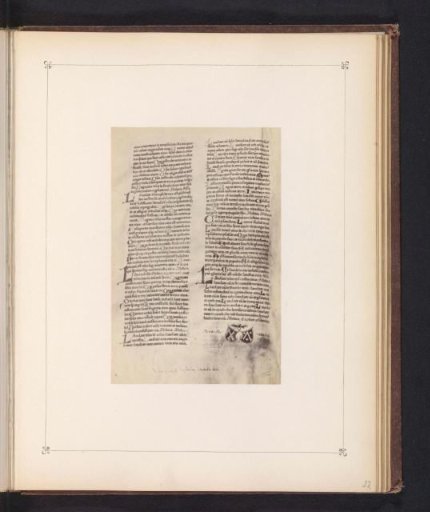 Photographic reproduction of the first page of the Mainz Psalter