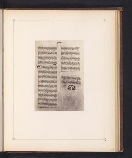 Photographic reproduction of the last page of the Mainz Psalter