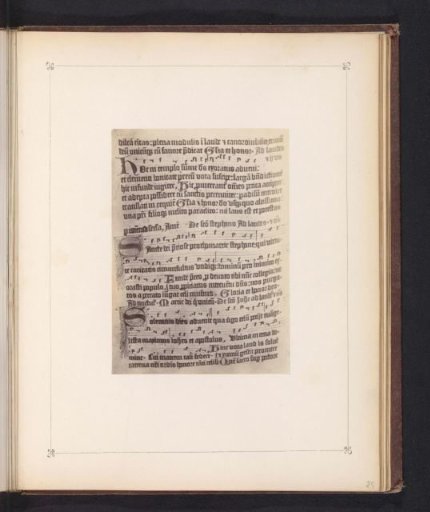 Photographic reproduction of a page of a psalter