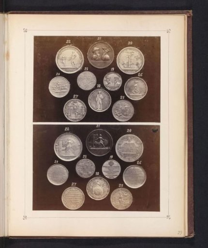 Two collections of commemorative coins on the invention of printing