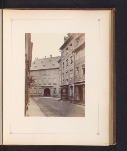 Exterior of the house of the Gensfleisch family in Mainz