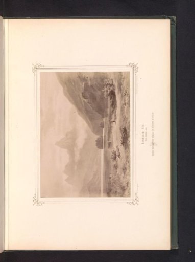 Photographic reproduction of a painting of the Lauerzersee