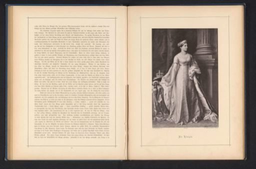 Photographic reproduction of a portrait of Louise of Prussia