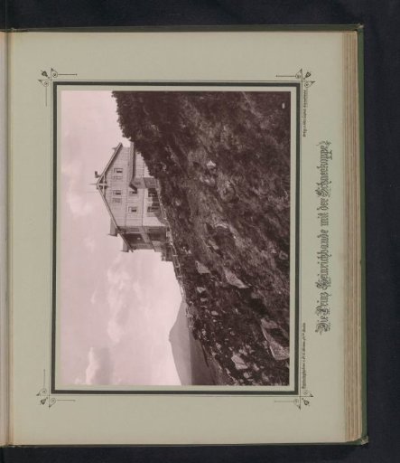 View of the Prinz-Heinrich-Baude, with the Schneekoppe in the background