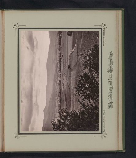 View of Schmiedeberg in the Giant Mountains