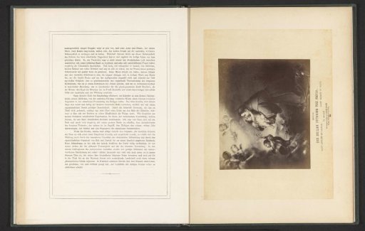 Photographic reproduction of an engraving after a painting of Saint Anthony of Padua with a child by Bartolomé Esteban Murillo