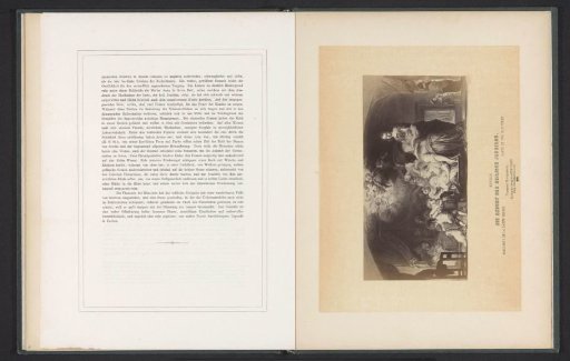 Photographic reproduction of a print after a painting of the Birth of Mary by Bartolomé Esteban Murillo